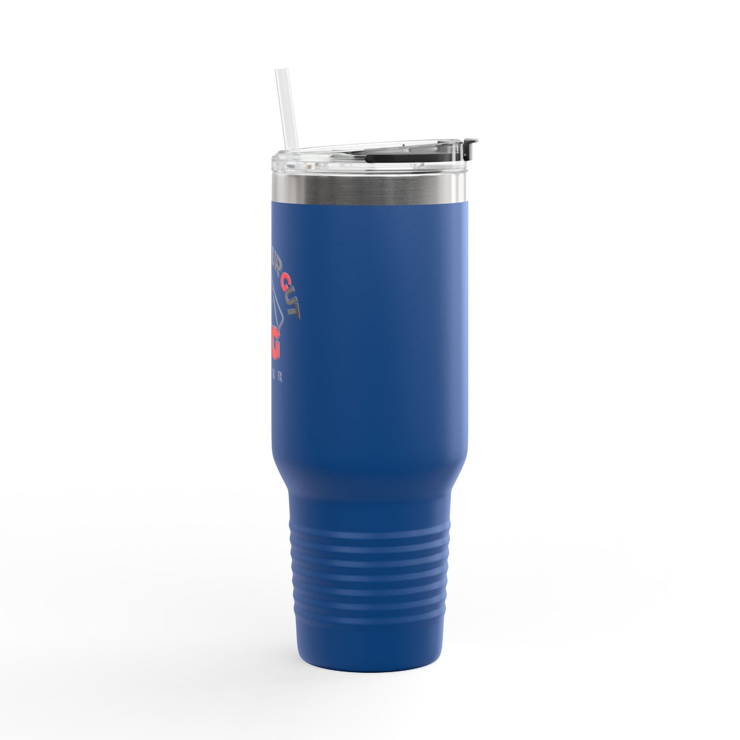 Trust Your Gut Insulated Travel Mug, 40oz - Custom Travel Tumbler for Coffee Lovers, Great for Gifts, Road Trips, and Everyday Use