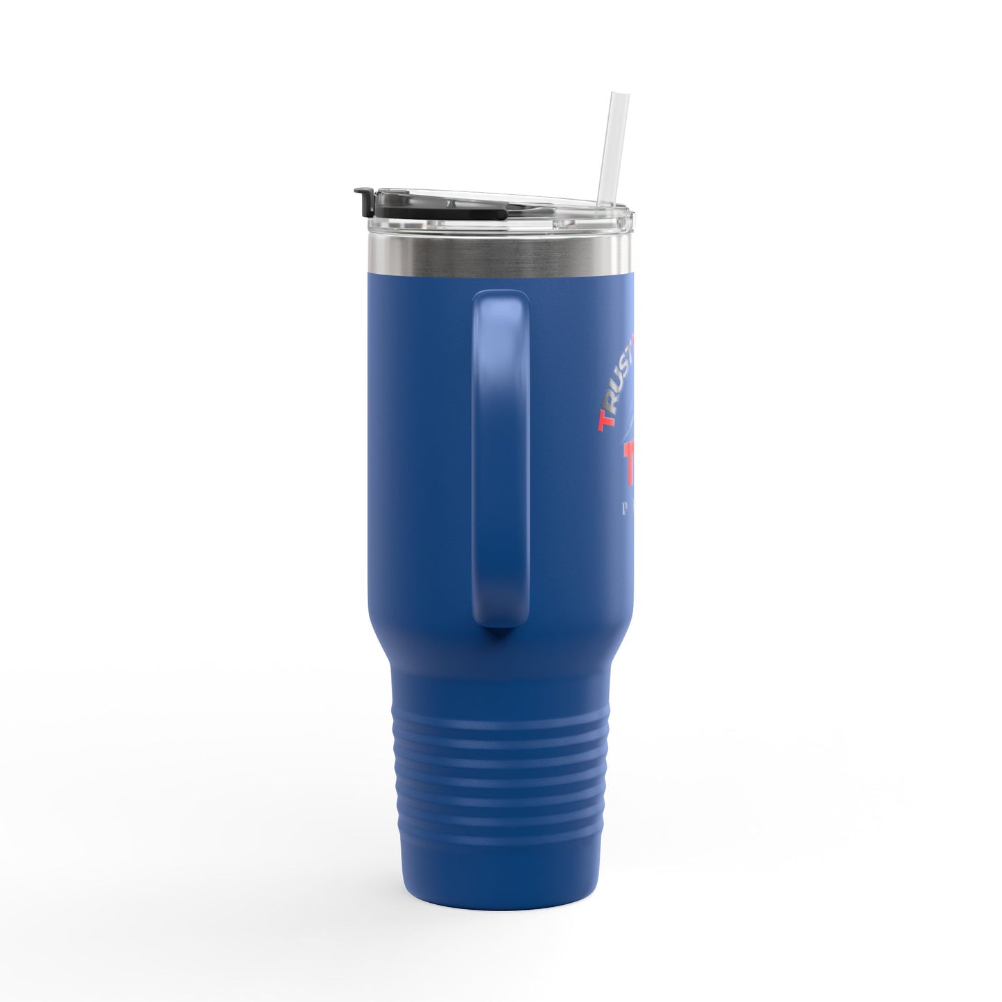 Trust Your Gut Insulated Travel Mug, 40oz - Custom Travel Tumbler for Coffee Lovers, Great for Gifts, Road Trips, and Everyday Use