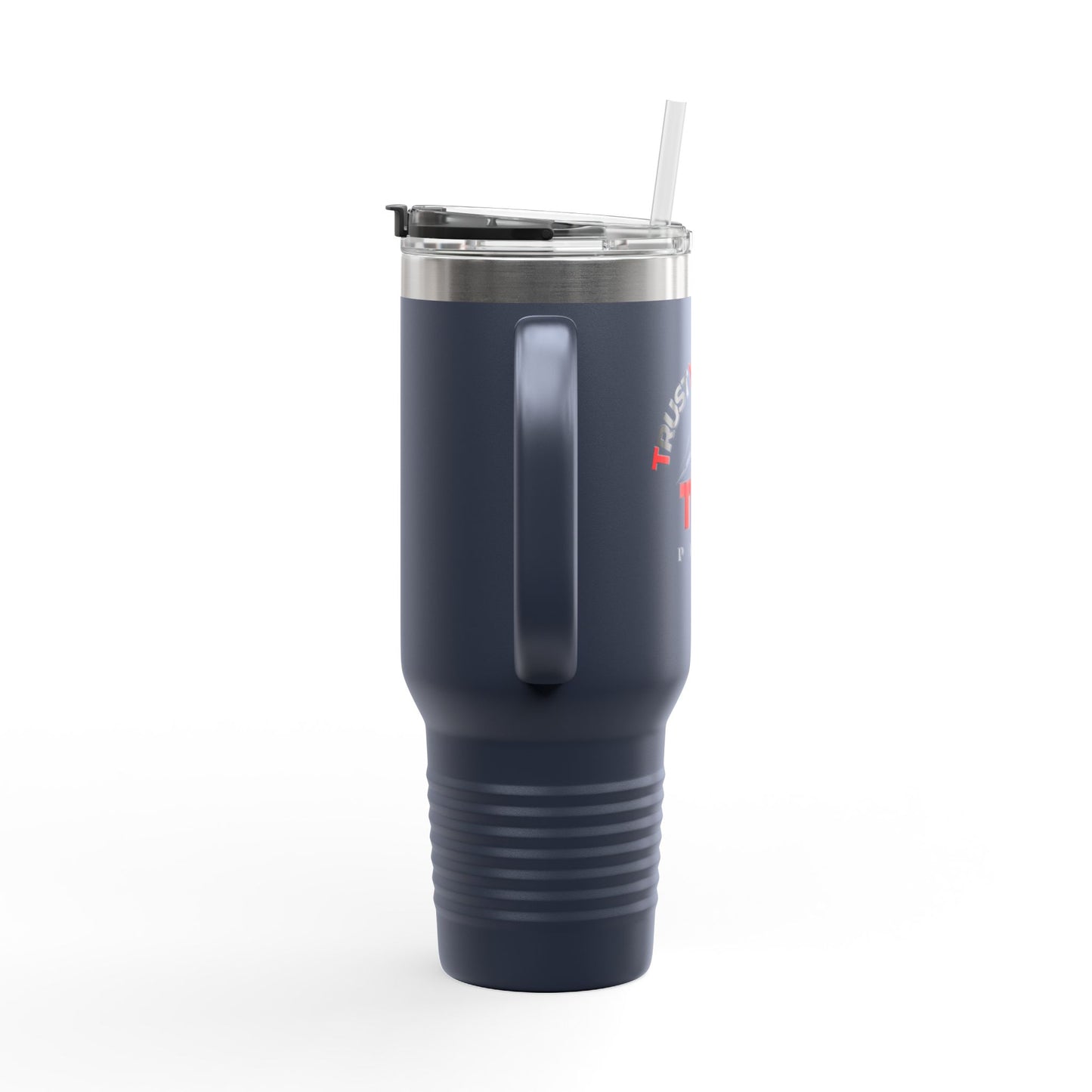Trust Your Gut Insulated Travel Mug, 40oz - Custom Travel Tumbler for Coffee Lovers, Great for Gifts, Road Trips, and Everyday Use