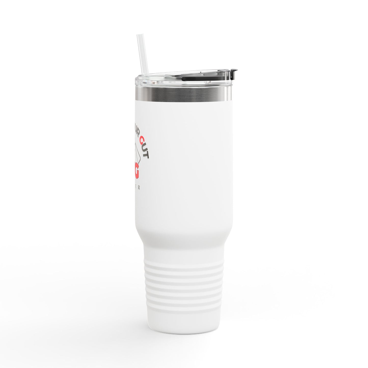 Trust Your Gut Insulated Travel Mug, 40oz - Custom Travel Tumbler for Coffee Lovers, Great for Gifts, Road Trips, and Everyday Use
