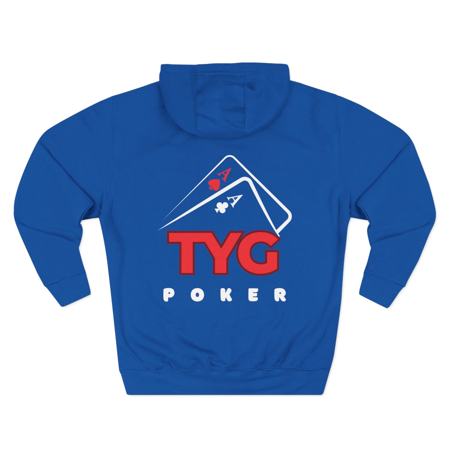 Three-Panel Fleece Hoodie