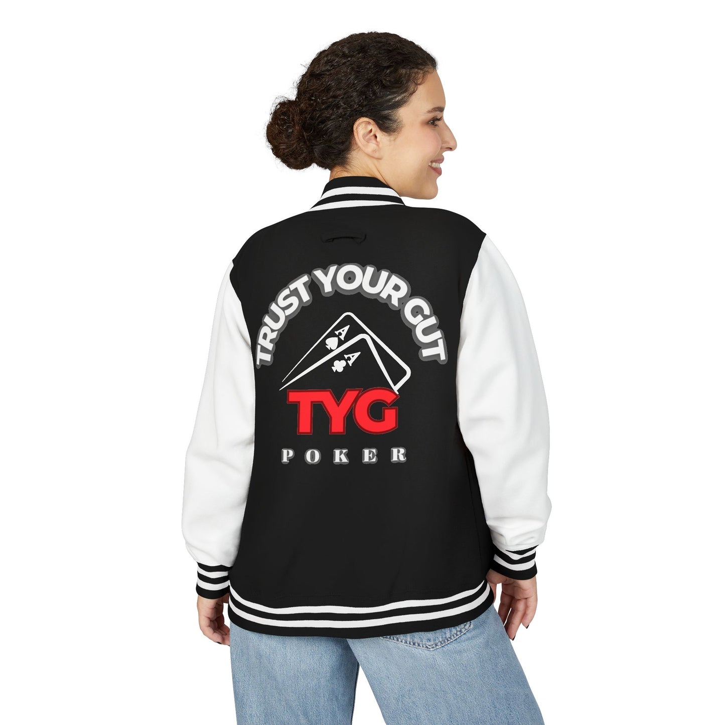 Unisex Heavyweight Letterman Jacket, Casual College Style Jacket, Great Gift for Poker Players, Stylish Layer for Game Nights, Perfect for [...]