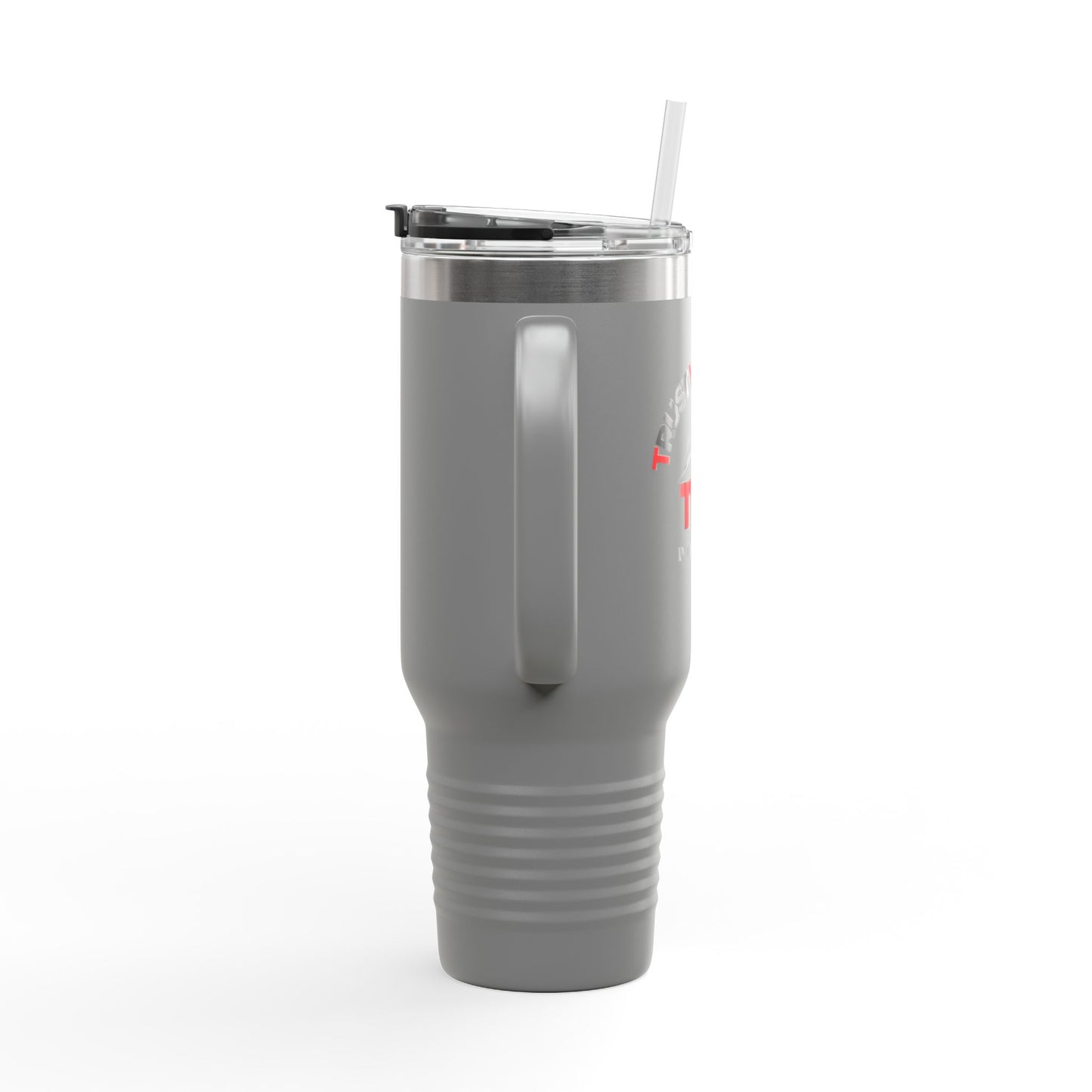 Trust Your Gut Insulated Travel Mug, 40oz - Custom Travel Tumbler for Coffee Lovers, Great for Gifts, Road Trips, and Everyday Use