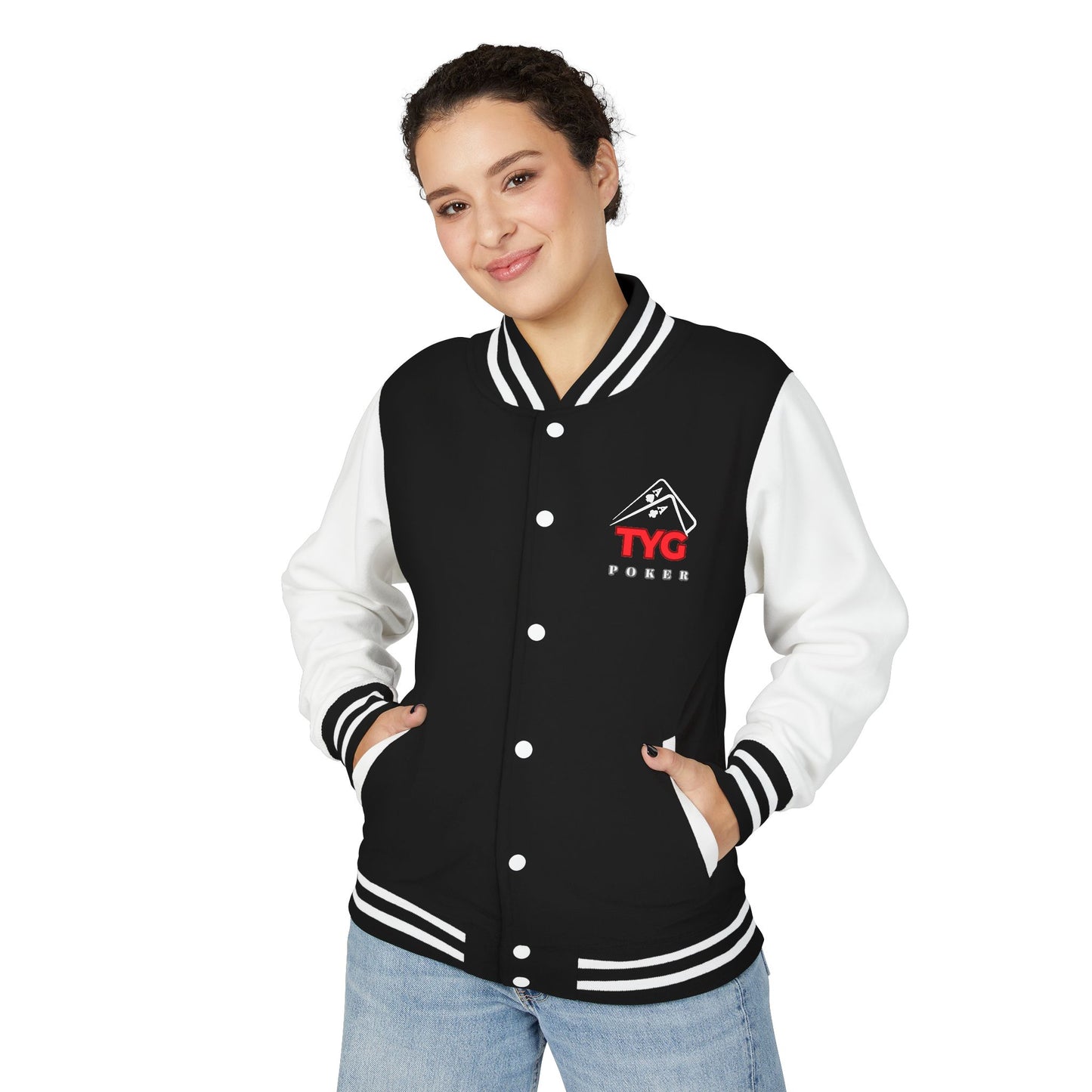 Unisex Heavyweight Letterman Jacket, Casual College Style Jacket, Great Gift for Poker Players, Stylish Layer for Game Nights, Perfect for [...]