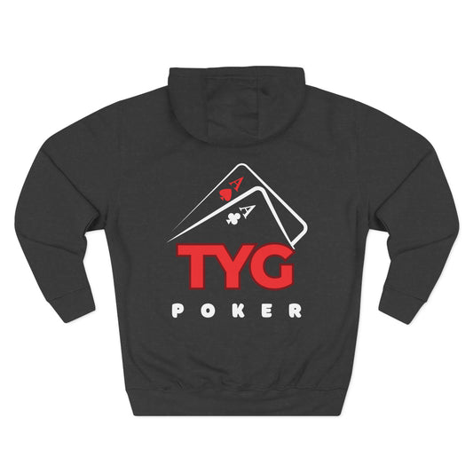 Three-Panel Fleece Hoodie
