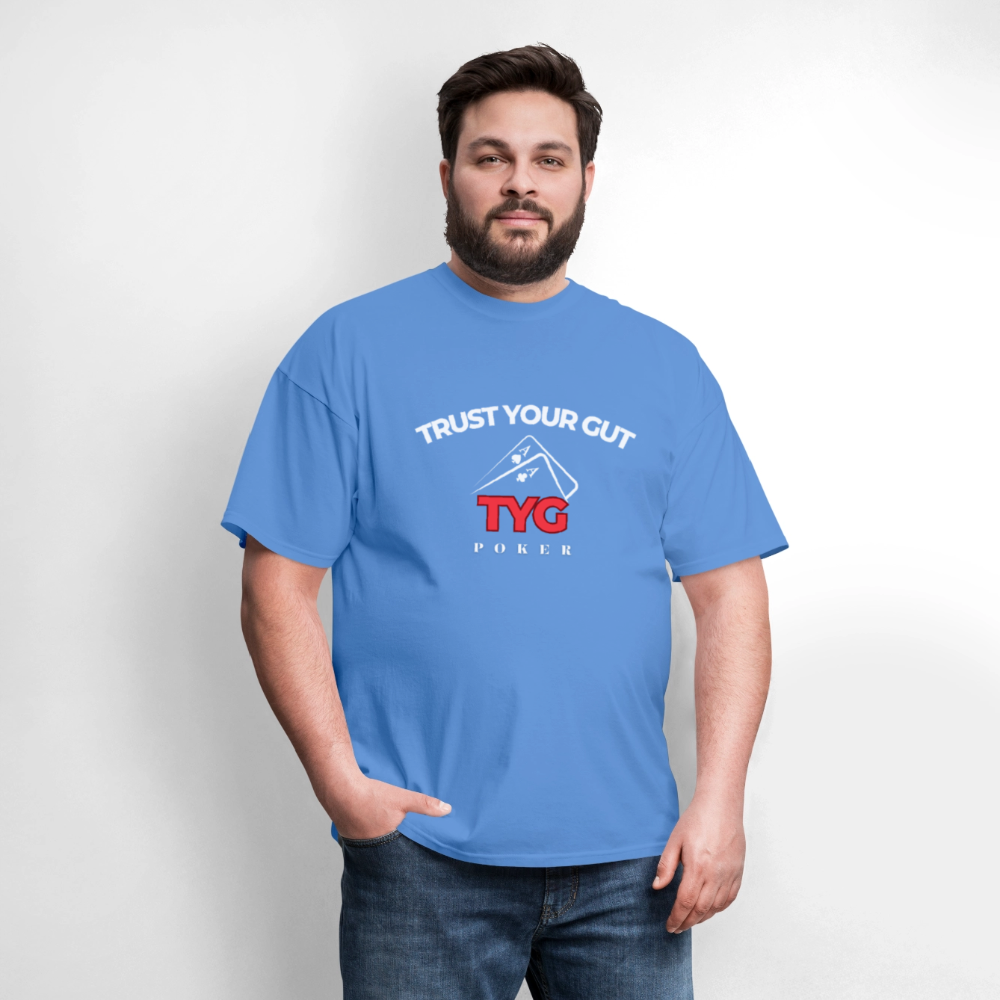 Unisex Classic "Trust Your Gut" T-Shirt - carolina blue