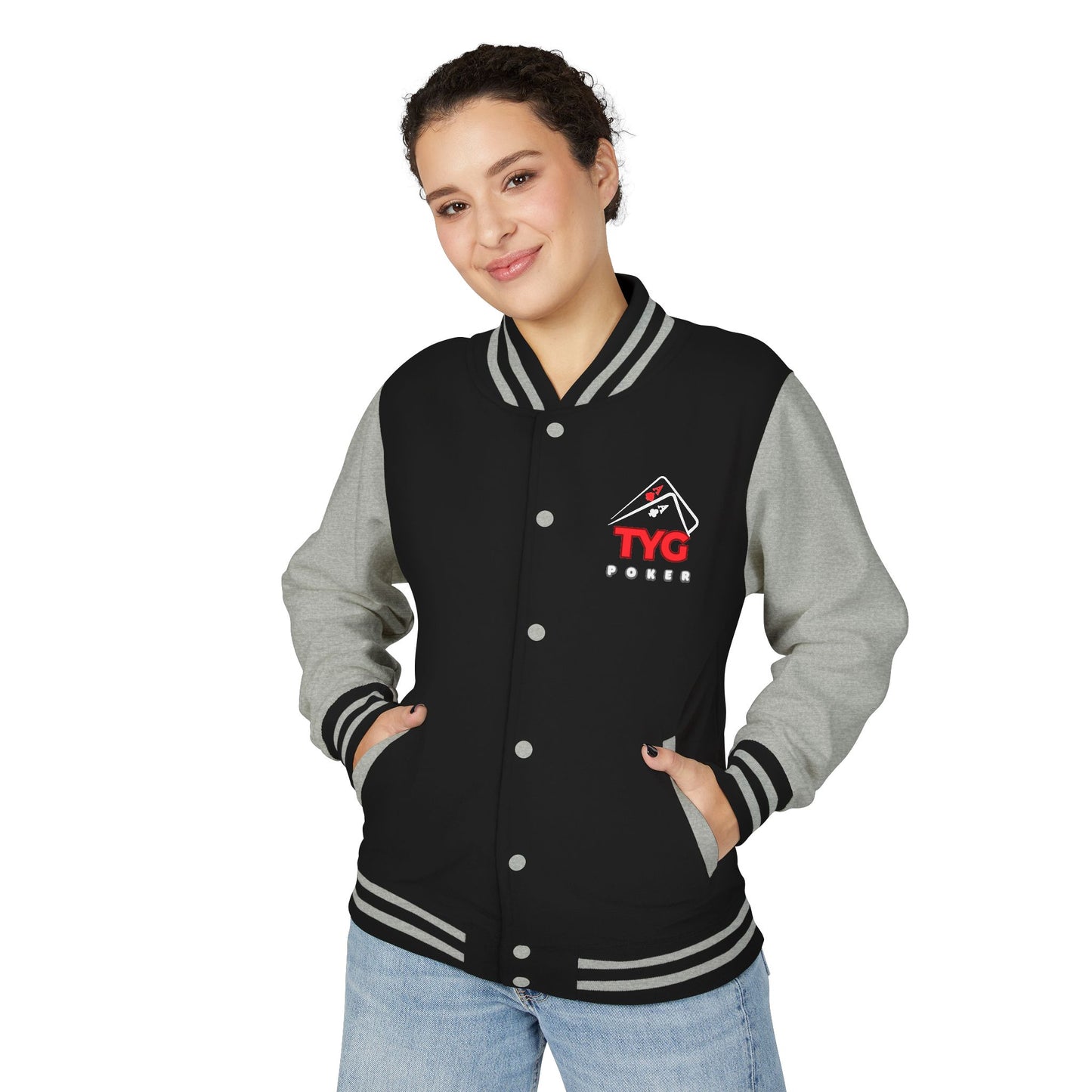 Unisex Heavyweight Letterman Jacket, Casual College Style Jacket, Great Gift for Poker Players, Stylish Layer for Game Nights, Perfect for [...]